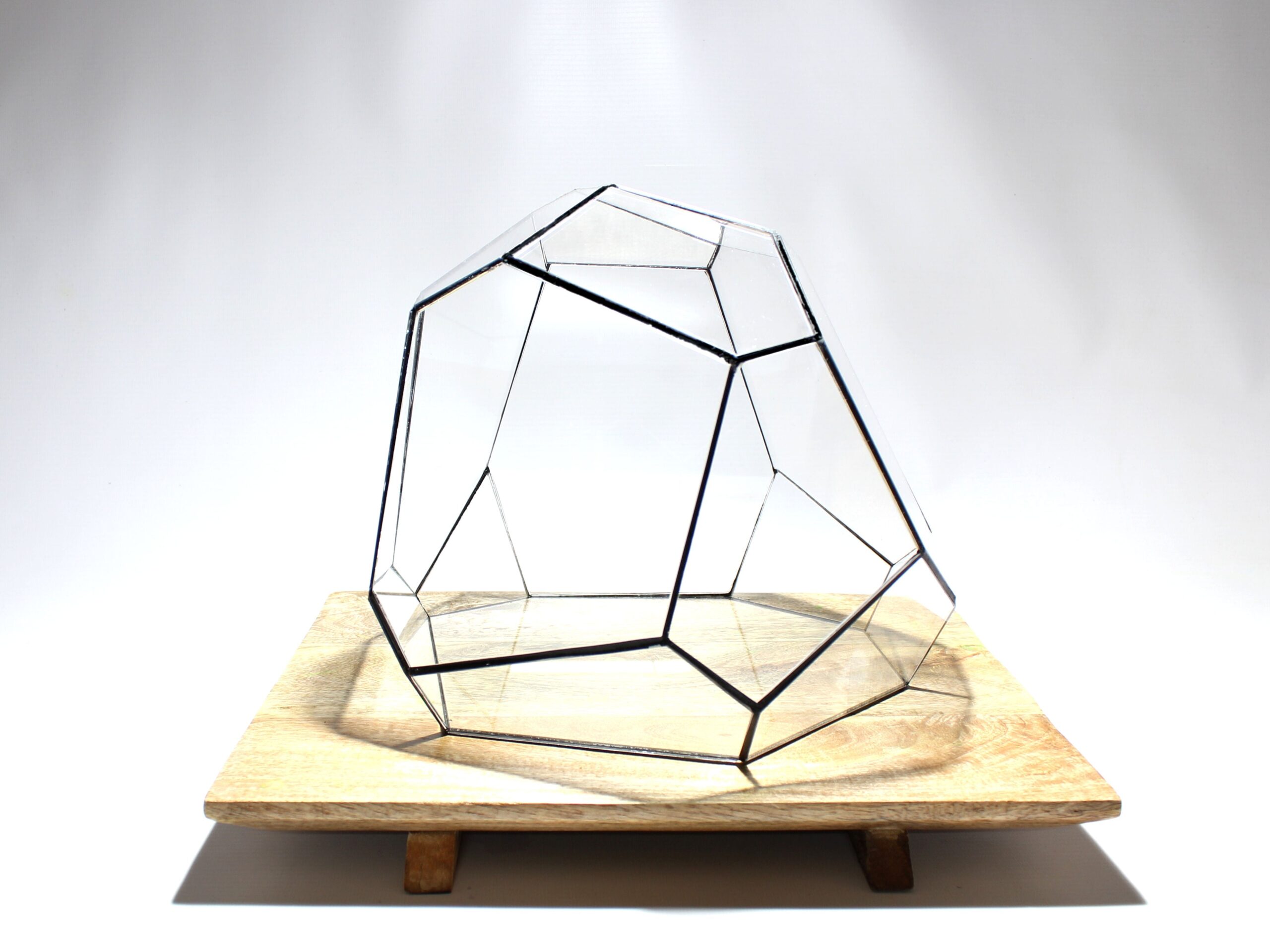 Geometric Terrarium – Torno – Vivarium – ↑ 28 X 26 X 24 Cm (Lxwxh) – Glass