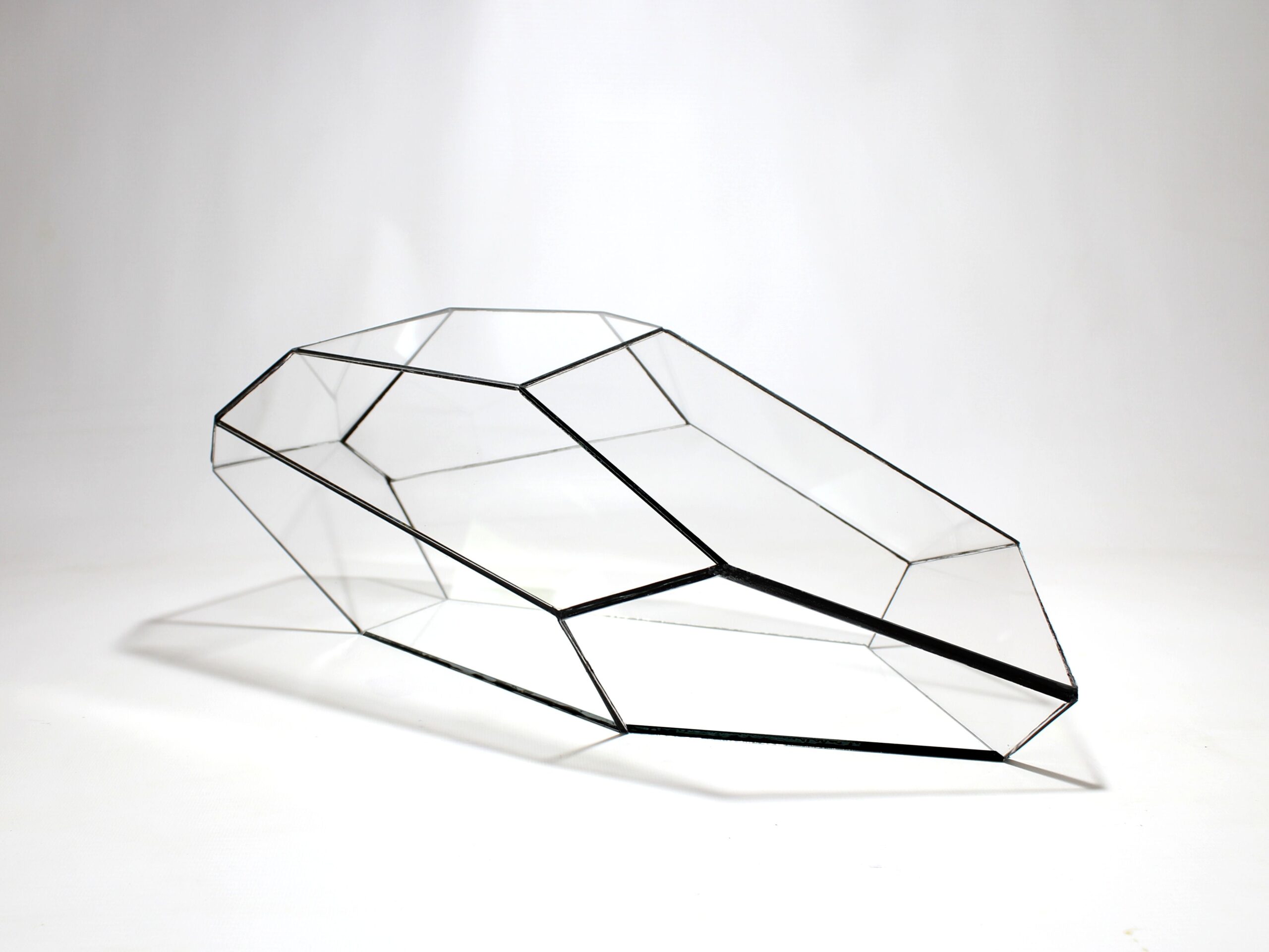 Geometric Terrarium – Plantasia – Vivarium ↑ 50 X 25 X 17,5 Cm (Lxwxh) – Glass