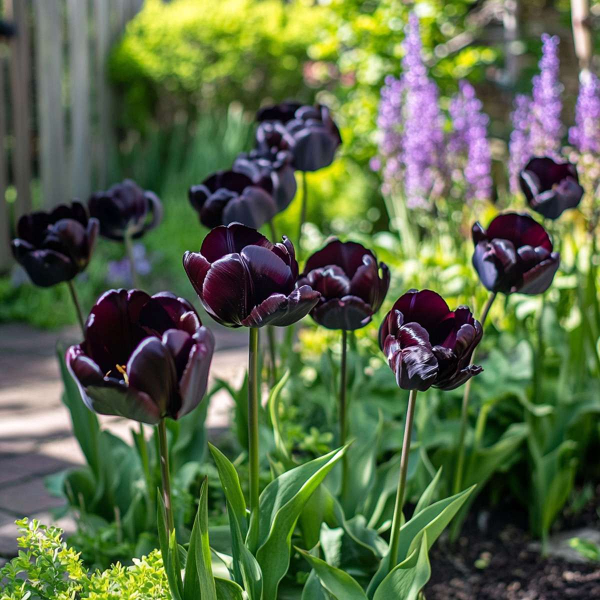 Tulipe 'Black Hero' - 15 bulbes – Image 7