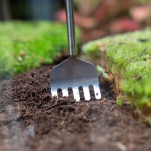 Terrarium Tool - Rake - 16-49 Cm - Telescopic - Stainless Steel