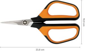 Fiskars Solid Sécateur, Orange/Noir