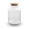 Terrarium Bottle 'Milky' With Led-Lighting - Closed Terrarium Ø 21 Cm ↑ 30 Cm – Image 3