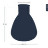 Terrarium Bottle 'Sam' - Incl. Led Cork - Closed Terrarium Ø 24.5 Cm ↑ 30 Cm – Image 3