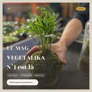 Couverture du Mag Vegetalika, magazine plantes gratuit en PDF