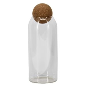 Terrarium bouteille bouchon liège rond