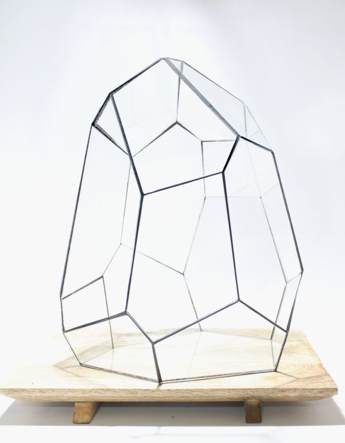 Geometric Terrarium – Stellar – Vivarium – 27X27X36 Cm – Waterproof – Glass