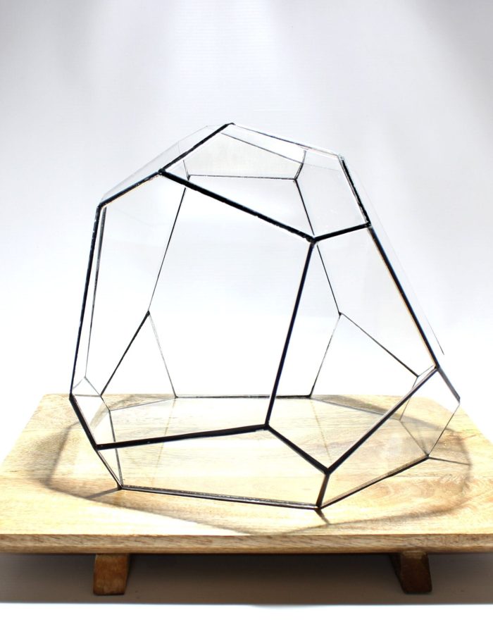 Geometric Terrarium – Torno – Vivarium – ↑ 28 X 26 X 24 Cm (Lxwxh) – Glass
