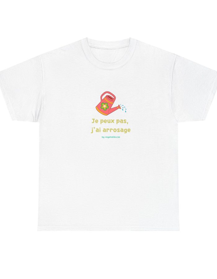 T-shirt homme “je peux pas j’ai arrosage”